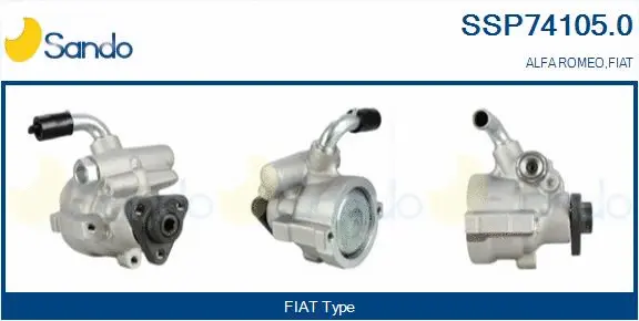 Hydraulic Pump, steering (SSP74105.0)