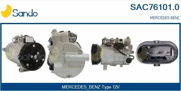 Compressor, air conditioning (SAC76101.0)