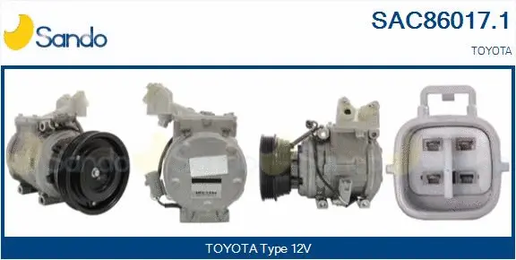 Compressor, air conditioning (SAC86017.1)