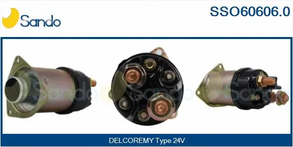 Solenoid Switch, starter (SSO60606.0)