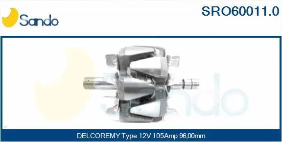 Rotor, alternator (SRO60011.0)