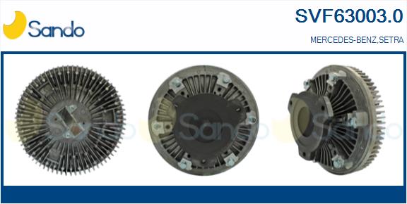 Clutch, radiator fan (SVF63003.0)