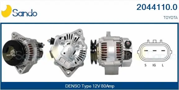 Alternator (2044110.0)