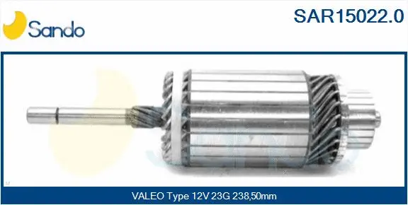 Armature, starter (SAR15022.0)