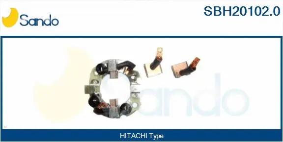 Holder, carbon brushes (SBH20102.0)