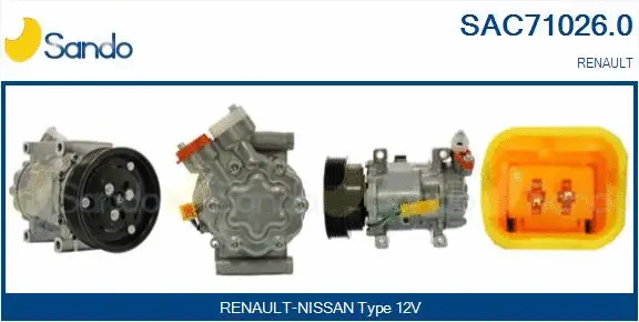 Compressor, air conditioning (SAC71026.0)