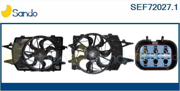 Electric Motor, radiator fan (SEF72027.1)