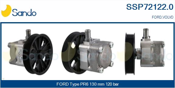 Hydraulic Pump, steering (SSP72122.0)