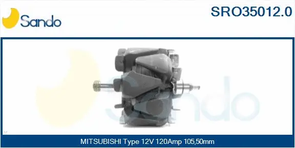 Rotor, alternator (SRO35012.0)