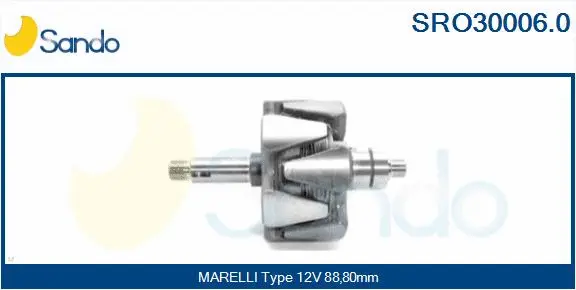 Rotor, alternator (SRO30006.0)