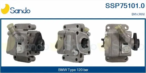 Hydraulic Pump, steering (SSP75101.0)