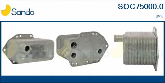 Oil Cooler, engine oil (SOC75000.0)