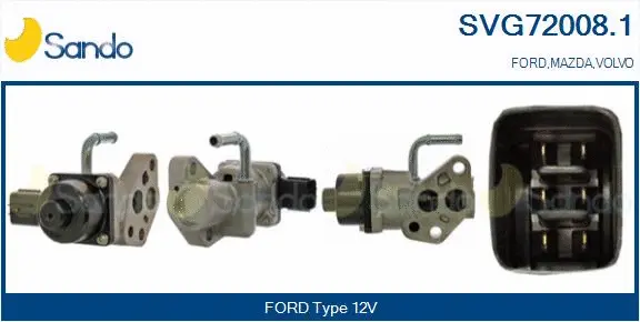 EGR Valve (SVG72008.1)