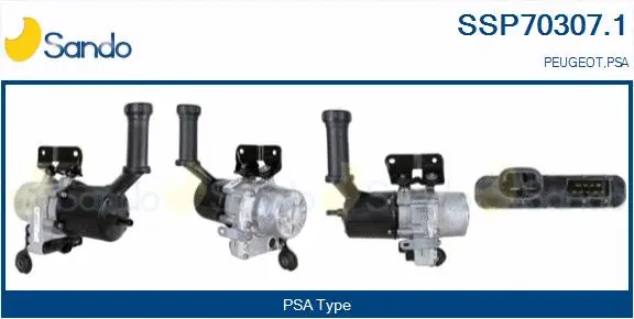 Hydraulic Pump, steering (SSP70307.1)