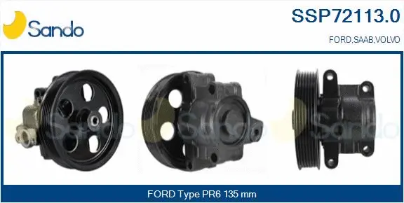 Hydraulic Pump, steering (SSP72113.0)