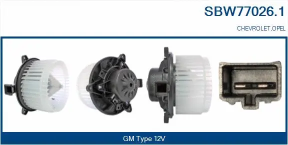 Interior Blower (SBW77026.1)