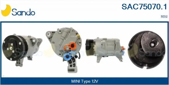 Compressor, air conditioning (SAC75070.1)