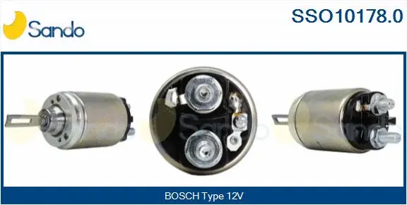 Solenoid Switch, starter (SSO10178.0)
