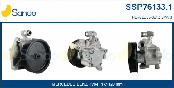 Hydraulic Pump, steering (SSP76133.1)