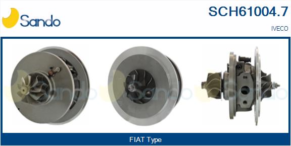 Core assembly, turbocharger (SCH61004.7)