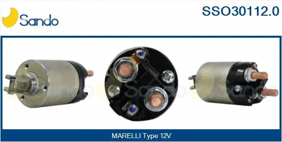 Solenoid Switch, starter (SSO30112.0)
