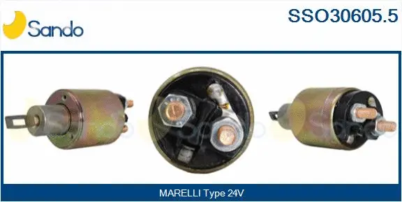 Solenoid Switch, starter (SSO30605.5)