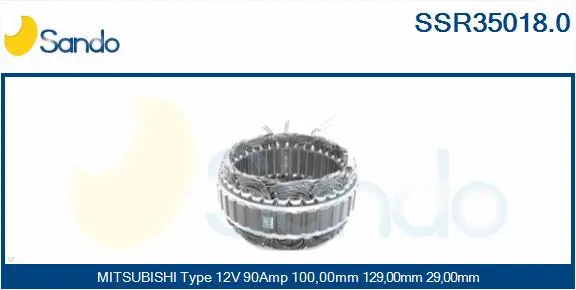 Stator, alternator (SSR35018.0)