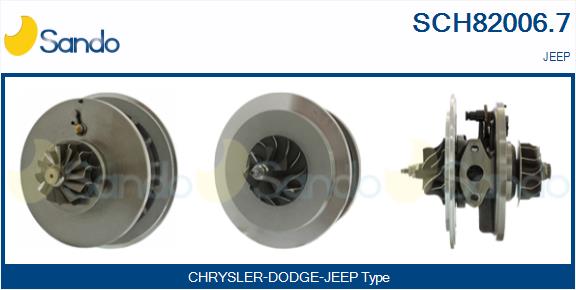 Core assembly, turbocharger (SCH82006.7)