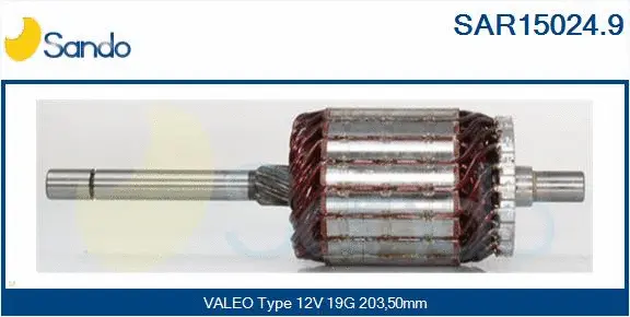Armature, starter (SAR15024.9)