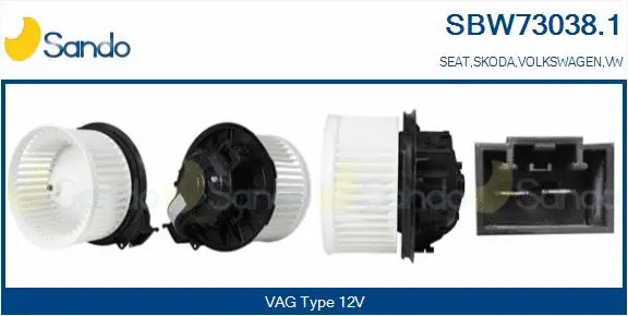 Interior Blower (SBW73038.1)