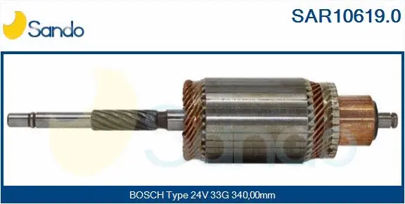 Armature, starter (SAR10619.0)