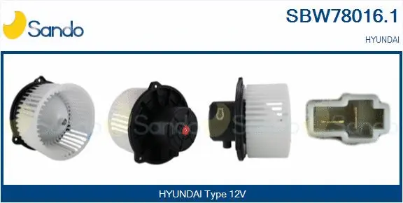 Interior Blower (SBW78016.1)