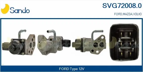 EGR Valve (SVG72008.0)