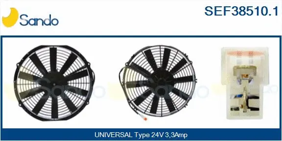 Electric Motor, radiator fan (SEF38510.1)