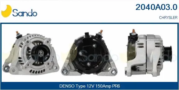 Alternator (2040A03.0)