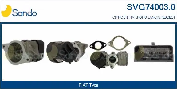 EGR Valve (SVG74003.0)