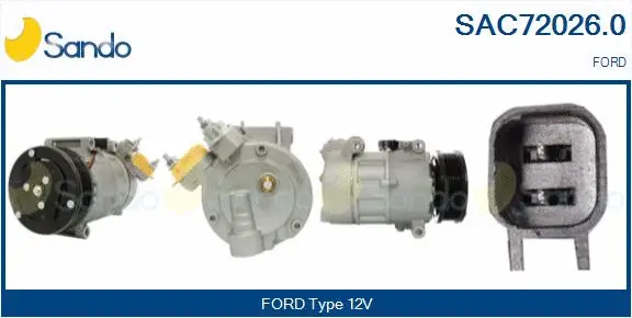 Compressor, air conditioning (SAC72026.0)