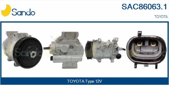 Compressor, air conditioning (SAC86063.1)