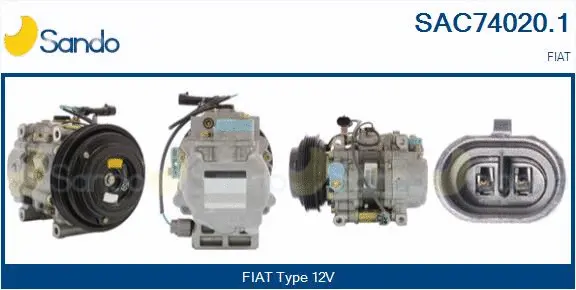 Compressor, air conditioning (SAC74020.1)