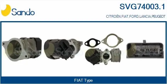EGR Valve (SVG74003.1)