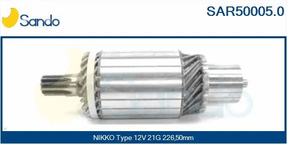 Armature, starter (SAR50005.0)
