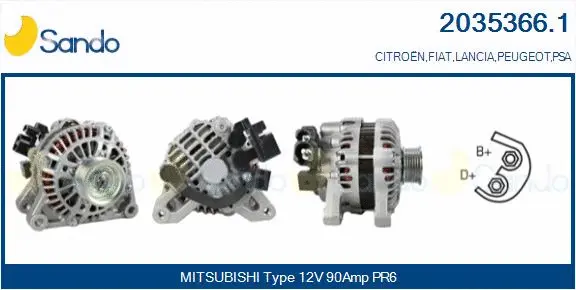 Alternator (2035366.1)