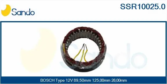 Stator, alternator (SSR10025.0)