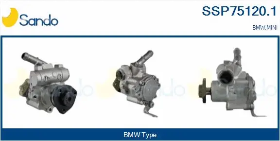 Hydraulic Pump, steering (SSP75120.1)