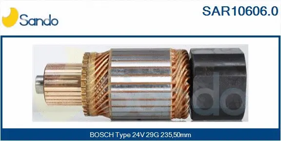 Armature, starter (SAR10606.0)