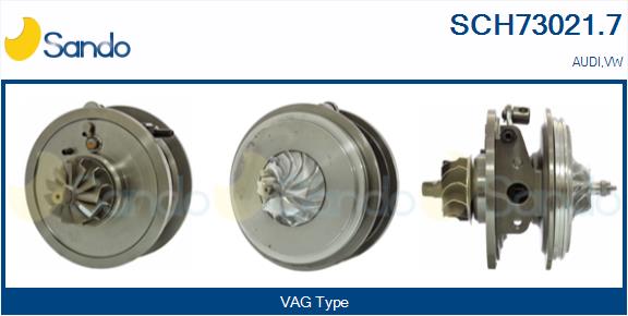Core assembly, turbocharger (SCH73021.7)