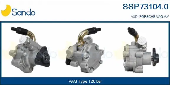 Hydraulic Pump, steering (SSP73104.0)