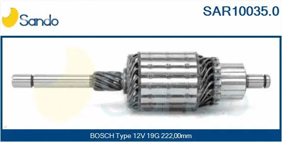 Armature, starter (SAR10035.0)