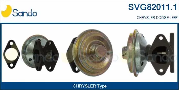 EGR Valve (SVG82011.1)