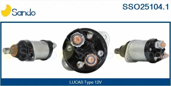 Solenoid Switch, starter (SSO25104.1)